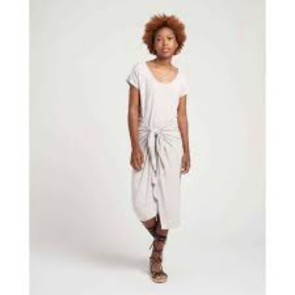 Universal Standard Aurora Gray Wrap Dress Size S